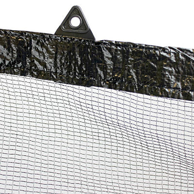 Swimline 24' Round Above Ground Swimming Pool Debris Leaf Net Cover for Winter
