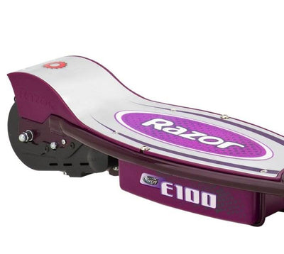 Razor E100 Motorized Electric Powered Girls Scooter (Purple) - VMInnovations