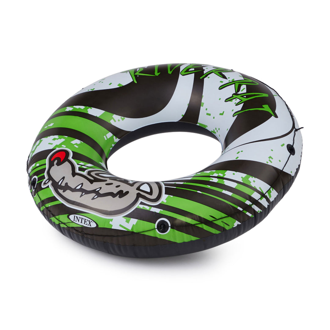 INTEX River Rat Inflatable Floating Tube Raft - 68209E (Open Box) (2 Pack)