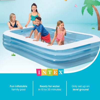 INTEX Swim Center Family Swimming Pool - 72" x 120" | 58484EP (Open Box)