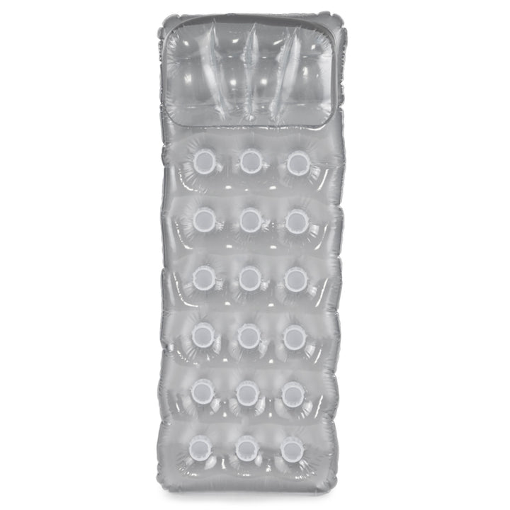 Intex 18-Pocket French Mattress Suntanner Pool Lounger Float w/ Headrest (Used) - VMInnovations