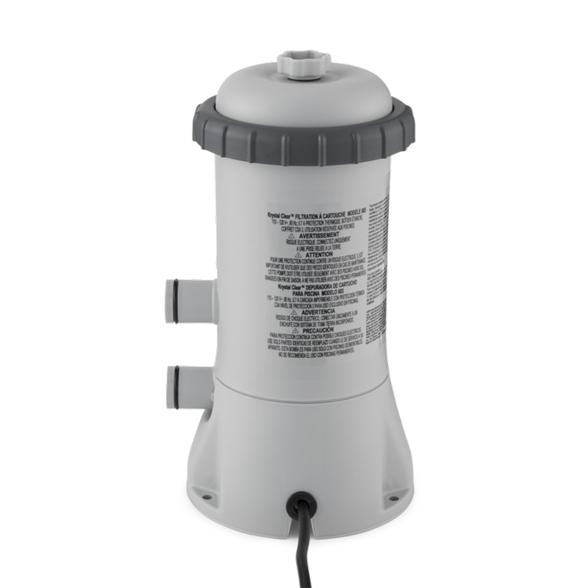 Intex 1000 GPH Easy Set Above Ground Swimming Pool Filter Pump 110-120V w/ GFCI - VMInnovations