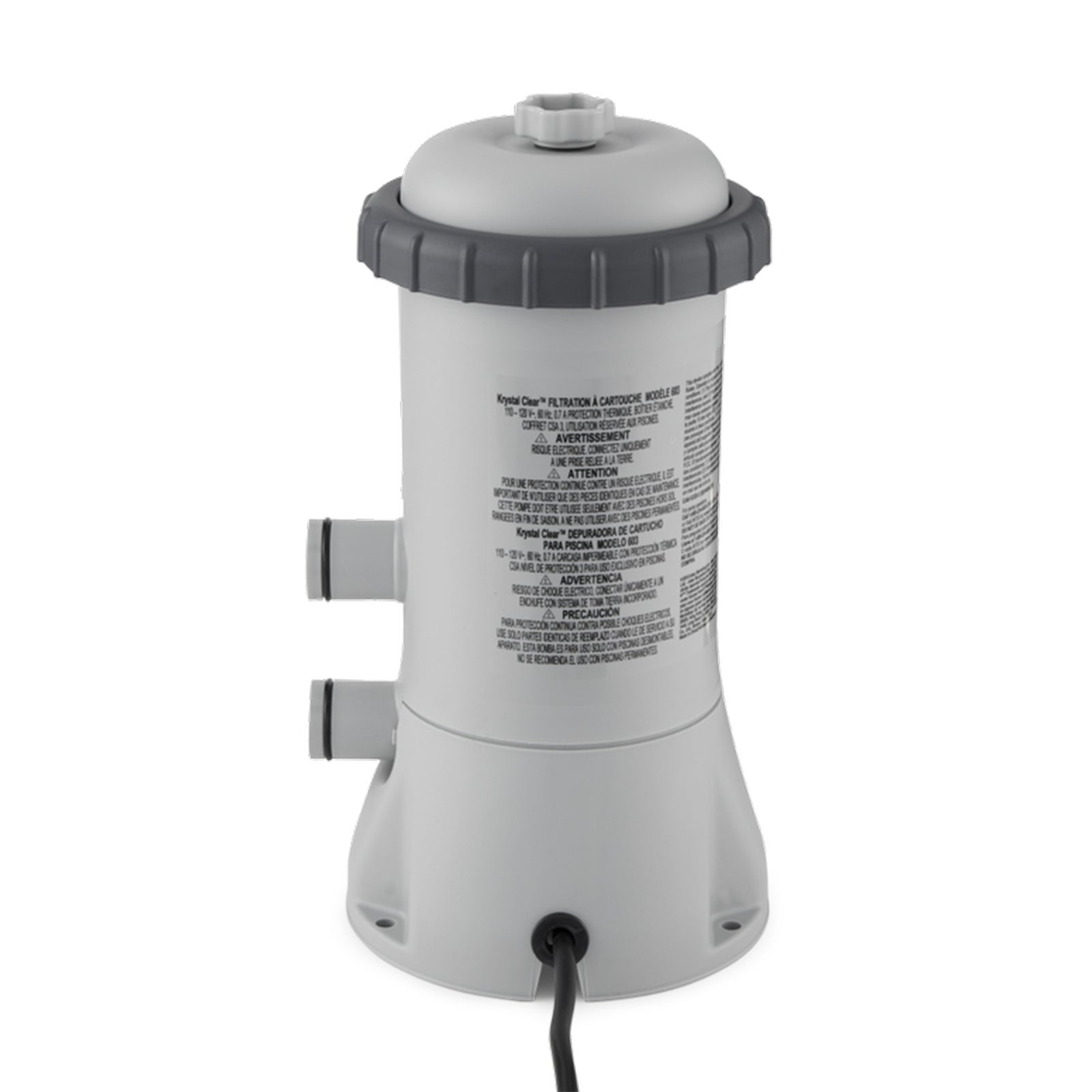 INTEX 1000 GPH Easy Set GFCI Pool Filter Pump | 56637EG (Open Box) (3 Pack) - VMInnovations