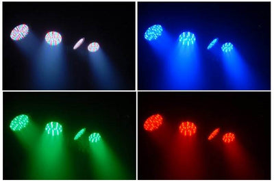 CHAUVET DJ MINI 4BAR 2.0 LED Stage Wash Light + Hurricane H901 Fog/Smoke Machine