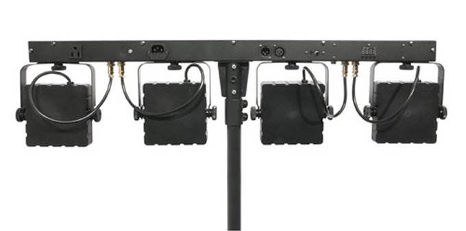 CHAUVET DJ MINI 4BAR 2.0 LED Stage Wash Light + Hurricane H901 Fog/Smoke Machine