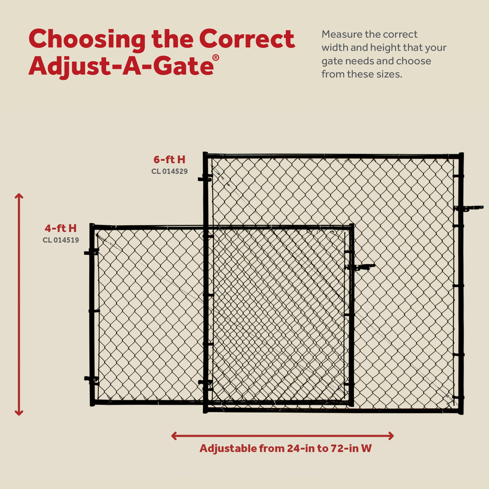 Adjust-A-Gate Adjustable Steel Frame Square Corner Gate Kit, Black (For Parts) - VMInnovations