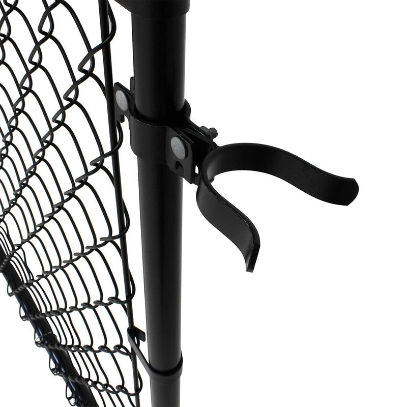 Adjust-A-Gate Fit-Right Adjustable Steel Frame Corner Gate Kit, Black (Used)