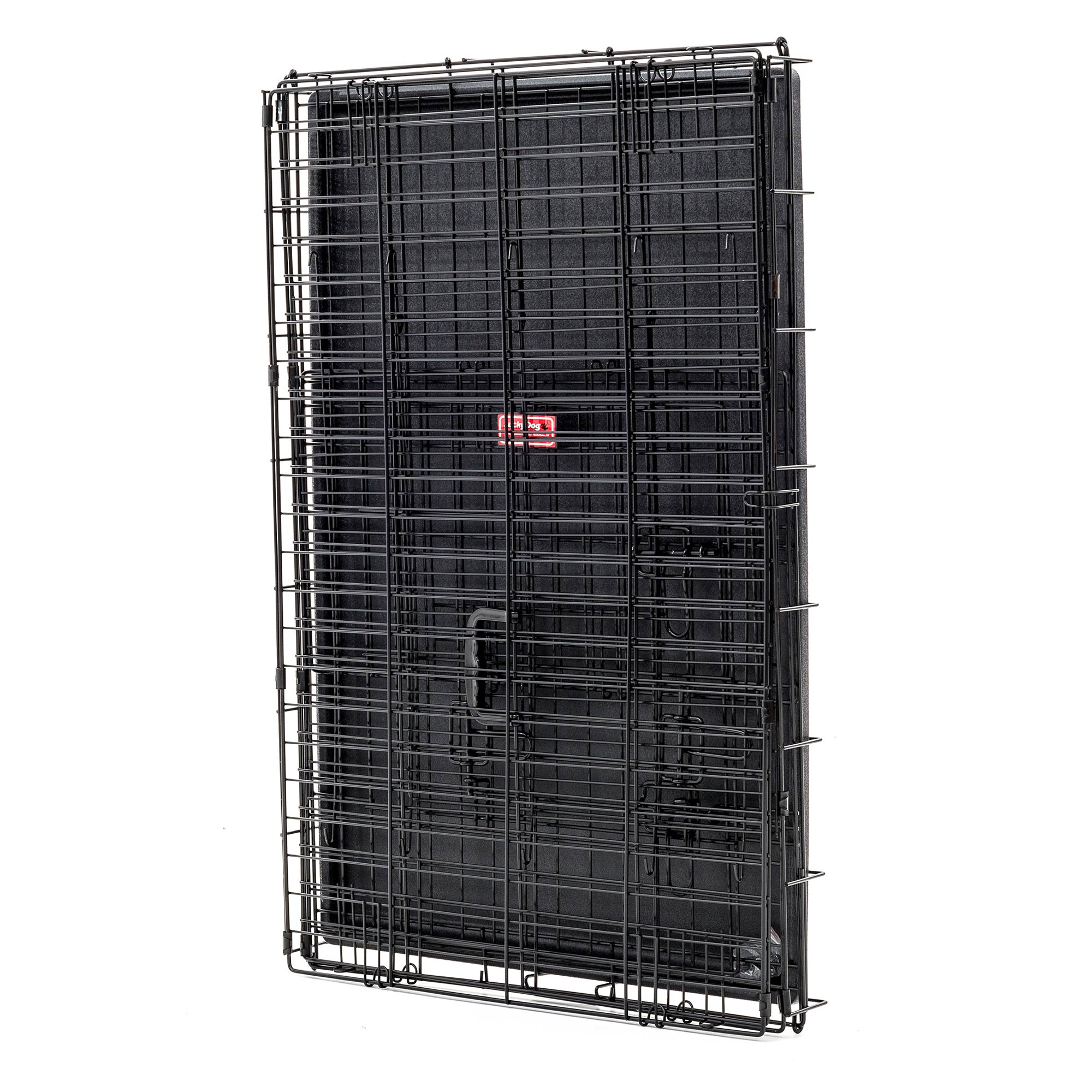Lucky Dog Dwell Series 42 Inch Large Kennel Pet Dog Crate, Black (Open Box) - VMInnovations