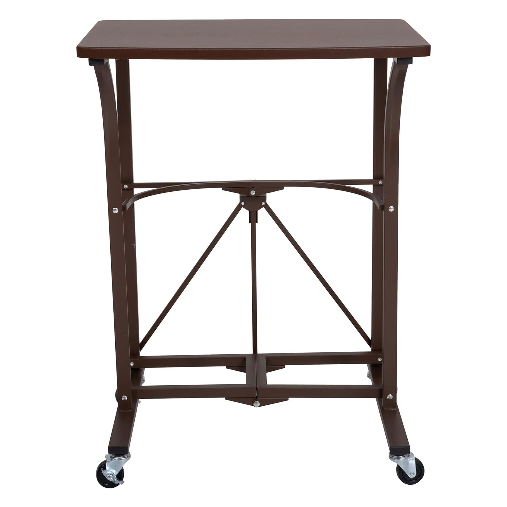 Origami Folding Desk for Office, Students, & Gaming, Vintage Bronze (Open Box)