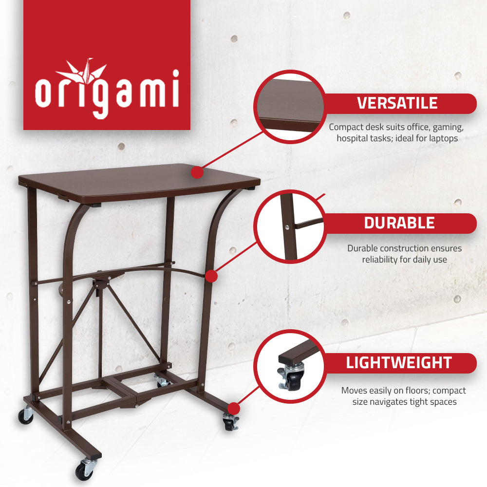 Origami Folding Computer Desk for Office, Students and Gaming, (Used)