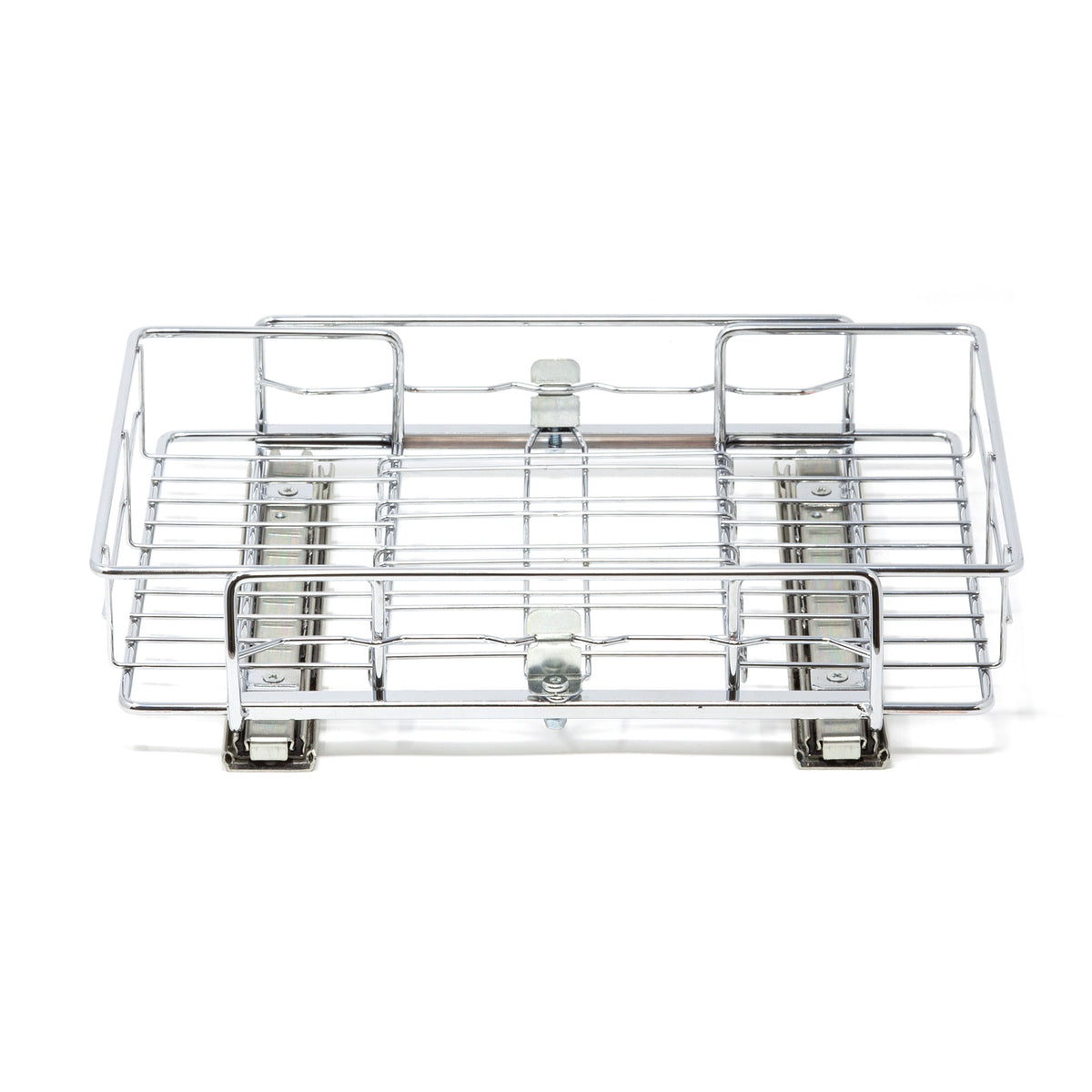 Origami Kitchen Sliding Pullout Cabinet Storage Organizer, Silver, 2PK(Open Box)