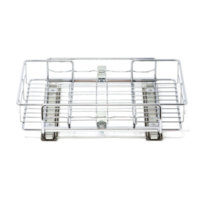 Origami Kitchen Sliding Pullout Cabinet Storage Organizer, Silver, 2PK(Open Box)