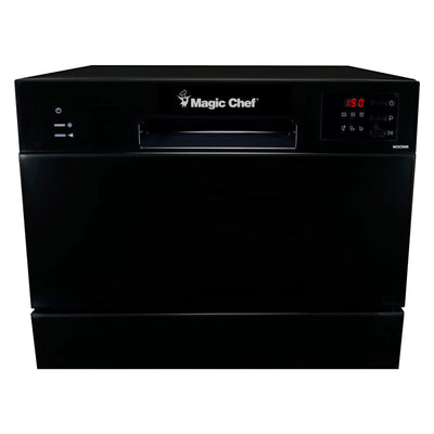 Magic Chef Countertop Portable Dishwasher with Electronic Controls (Open Box) - VMInnovations