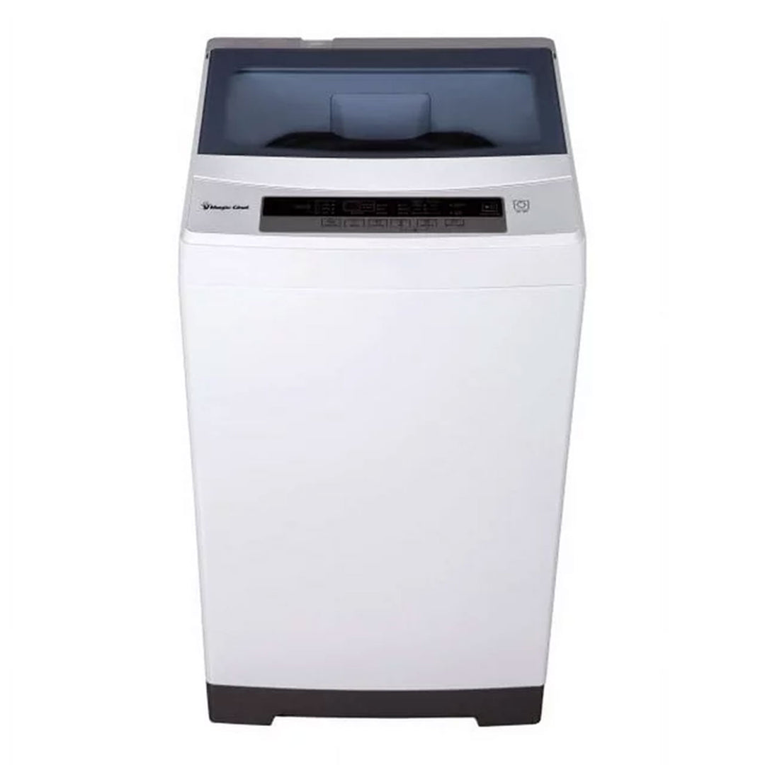 Magic Chef 1.7 Cubic Feet Top Load Compact Washing Machine with 6 Cycles, White