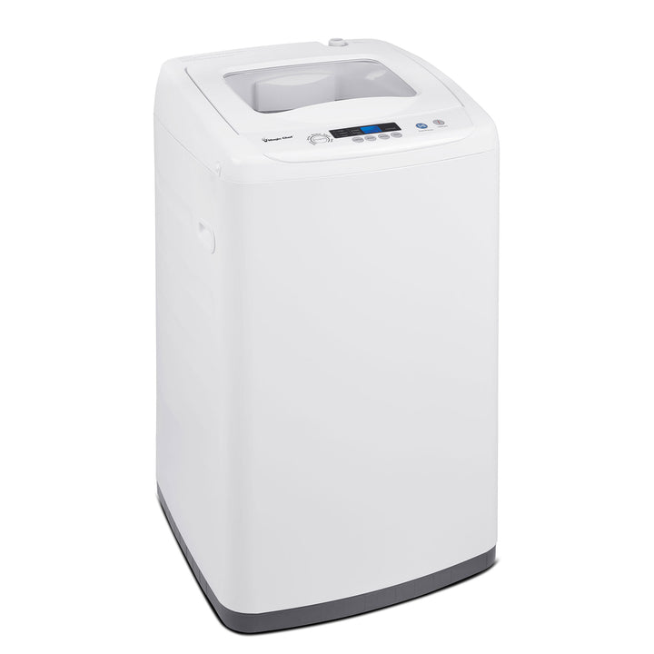 Magic Chef Compact Portable Top Load Washer with Space Saving Design, White - VMInnovations