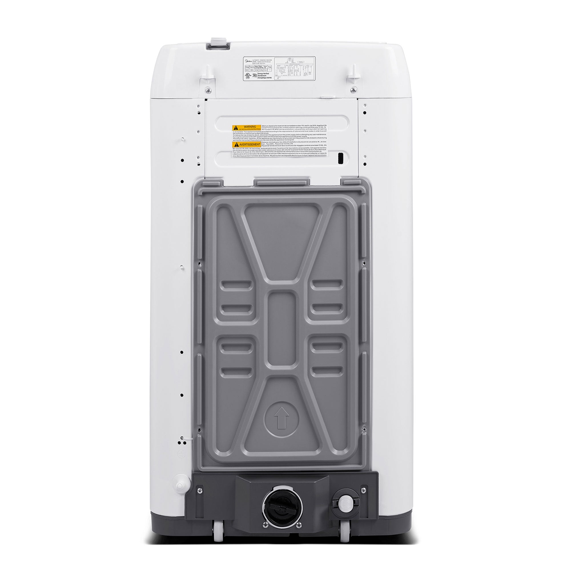 Magic Chef Compact Portable Top Load Washer w/Space Saving Design, White (Used) - VMInnovations