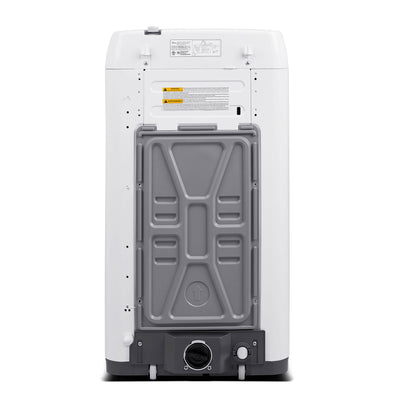 Magic Chef Compact Portable Top Load Washer w/Space Saving Design, White (Used) - VMInnovations