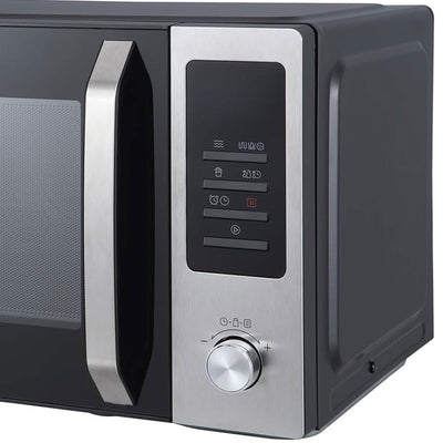 Magic Chef Stainless Countertop Microwave w/Air Fryer, Black (Used) - VMInnovations