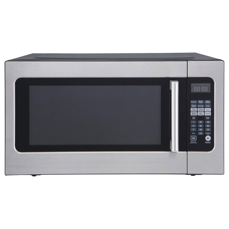 Magic Chef 1,200 Watt 2.2 Cubic Feet Digital Microwave, Silver (Open Box)