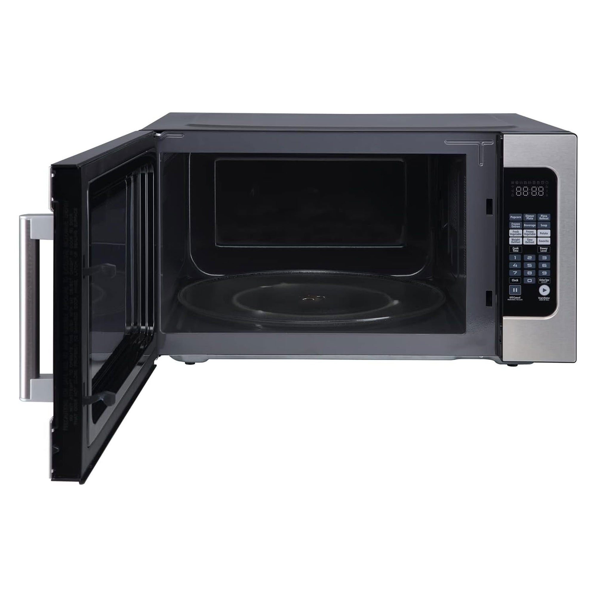 Magic Chef 1,200 Watt 2.2 Cubic Feet Digital Touch Microwave, Silver (Used) - VMInnovations