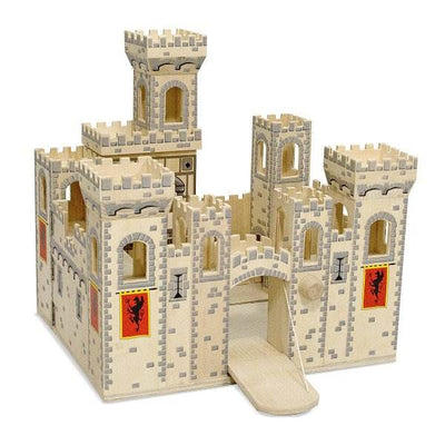 Melissa & Doug Deluxe Folding Medieval Play Castle - Slightly Damaged