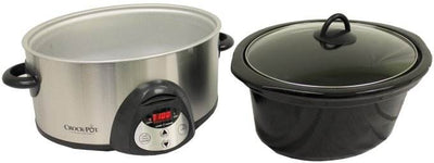 Crock-Pot SCVC651-F 6.5-Quart Oval Slow SS Cooker