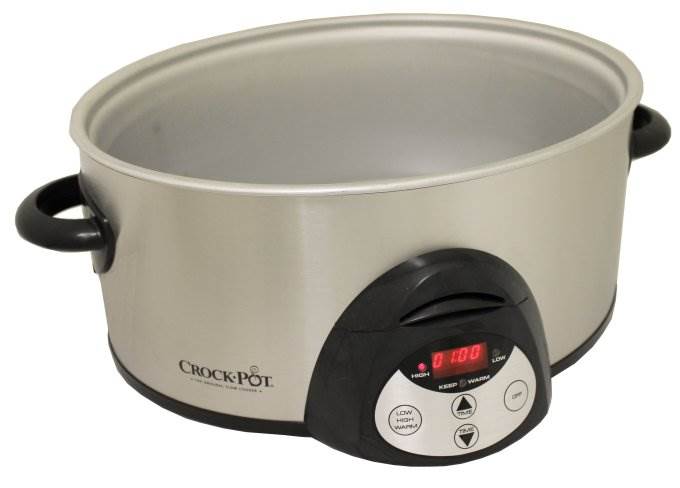 Crock-Pot SCVC651-F 6.5-Quart Oval Slow SS Cooker