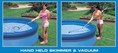 INTEX 15' x 42" Easy Set Pool Complete Kit w/ 1000 GPH Filter Pump - Open Box