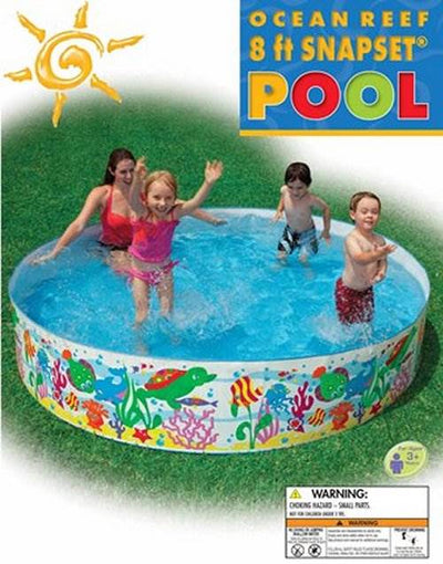INTEX Ocean Reef Snapset Instant Kids Swimming Pool | 56453EP (Open Box)