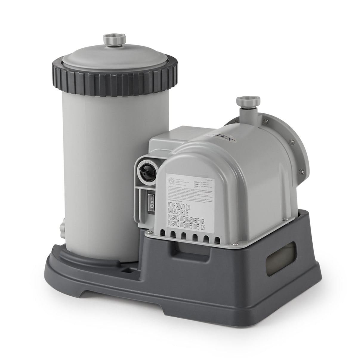 Intex 28633EG 2500 GPH Above Ground Swimming Pool Cartridge Filter Pump System (Refurbished)