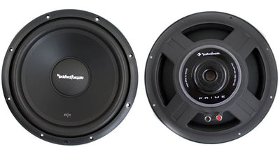 Rockford Fosgate R1S4-12 12" Series 600W 4-Ohm SVC Subwoofers R1S412 (2 Pack)