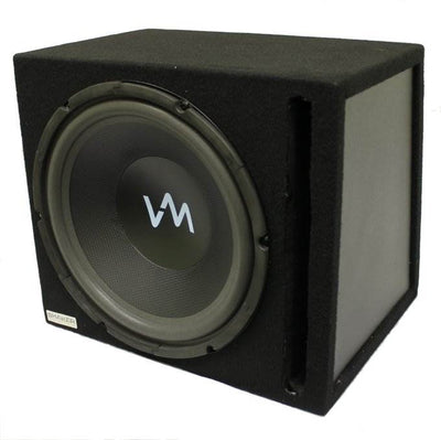 VM Audio VAS112PB 12" 1000W Subwoofer Sub Ported Enclosure Box - Open Box