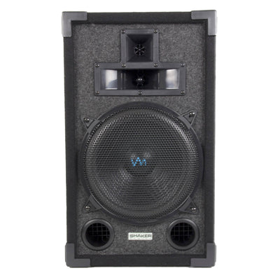 VM Audio VAS310P 600 Watt 3 Way 10" DJ Passive Loud Speaker System (Open Box)