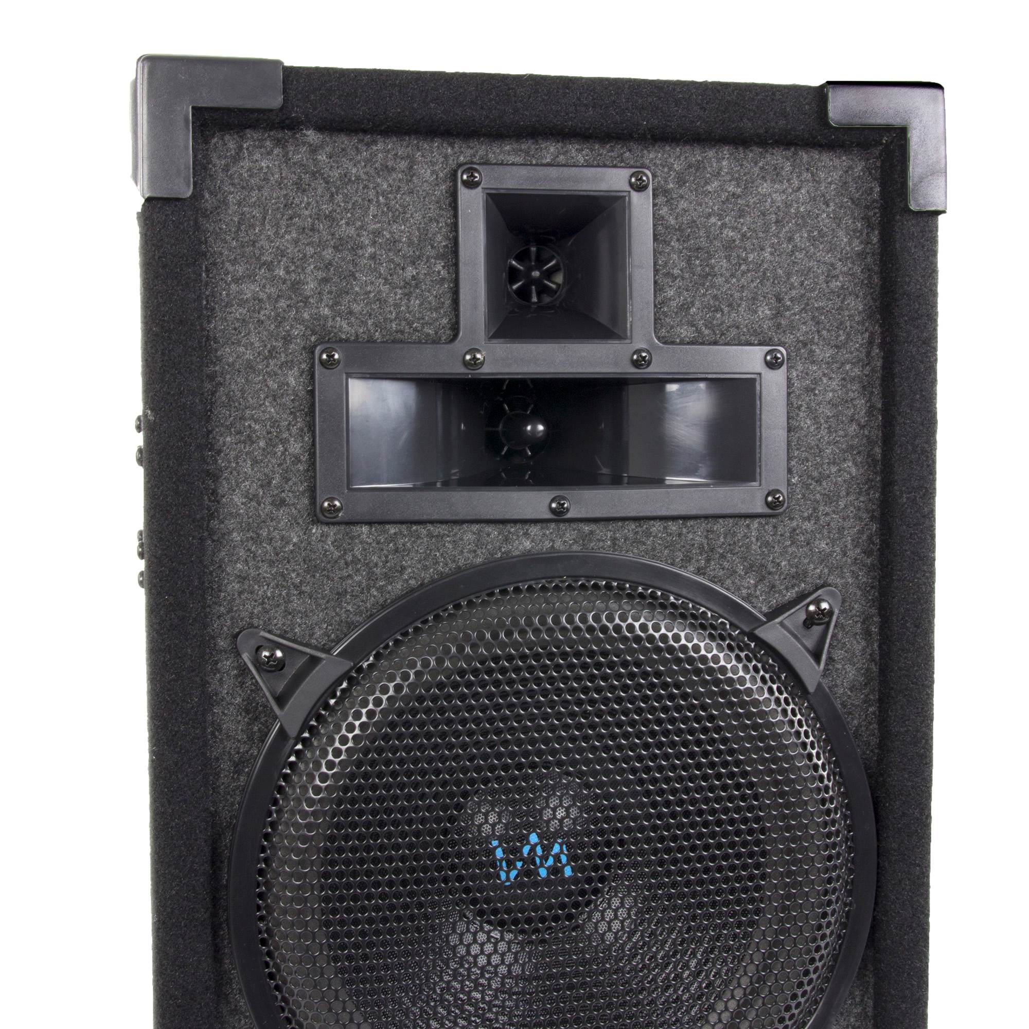 VM Audio VAS310P 600 Watt 3 Way 10" DJ Passive Loud Speaker System (Open Box)