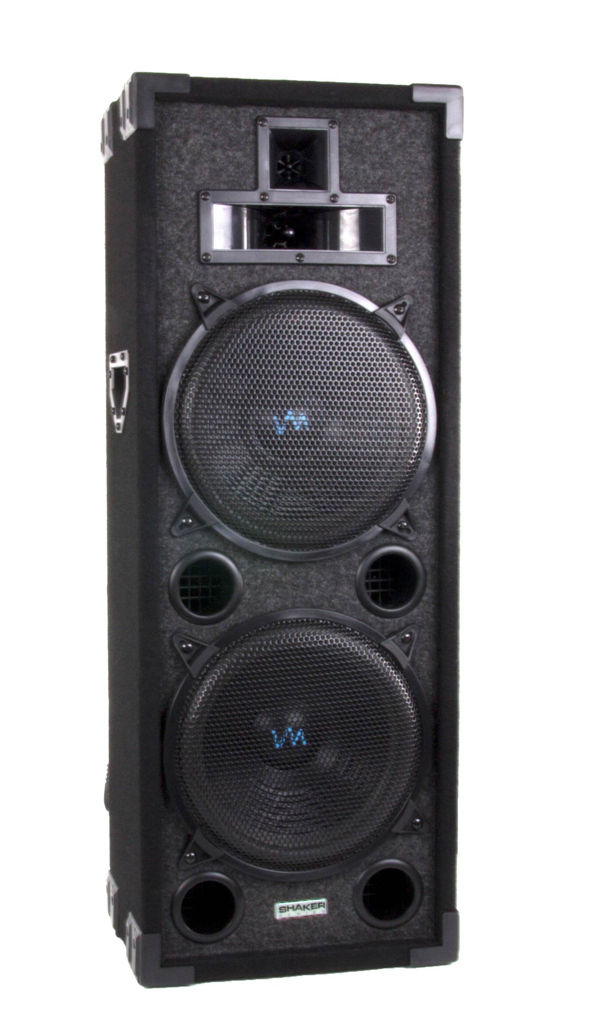 VM Audio VAS4210P 1100 Watt 4-Way Dual 10" DJ Loud Speaker (Open Box)