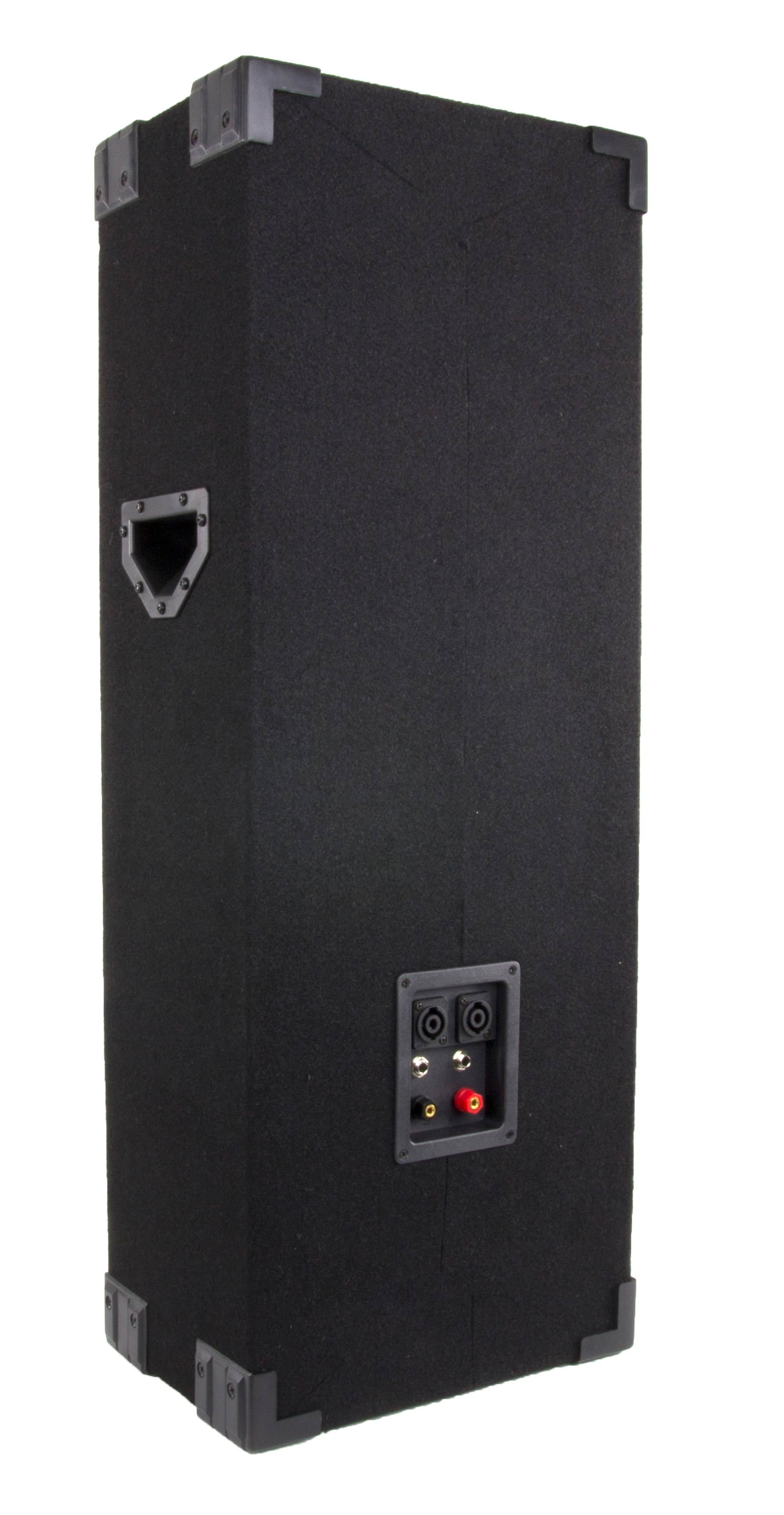 VM Audio VAS4210P 1100 Watt 4-Way Dual 10" DJ Loud Speaker