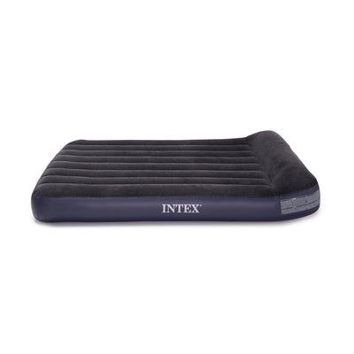 INTEX Pillow Rest Classic Full Bed Inflatable Airbed Mattress w/ Pump (Open Box)
