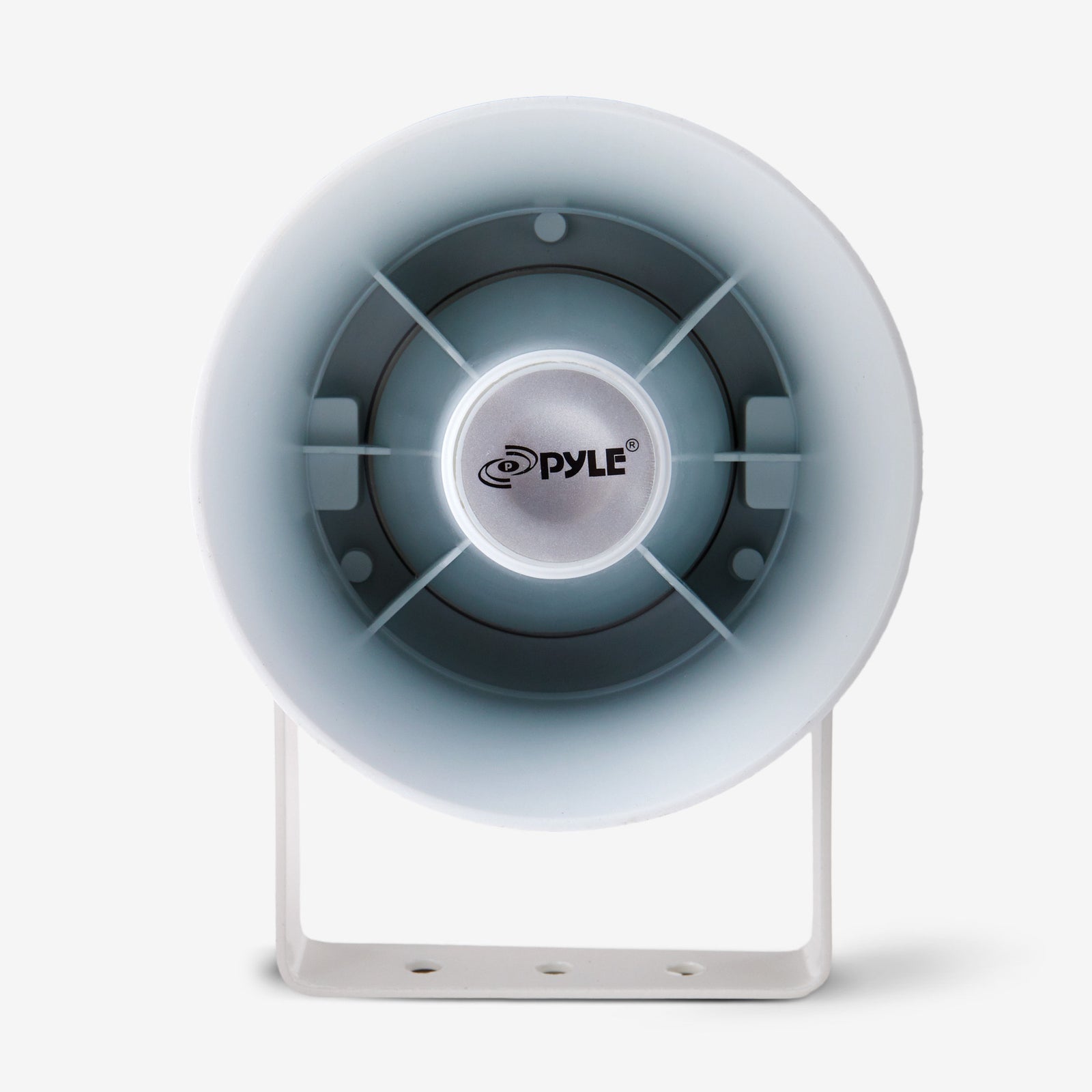 PYLE Aluminum 5.6 Inch Indoor and Outdoor PA Horn Speaker 70 Volt 8 Ohms, White - VMInnovations