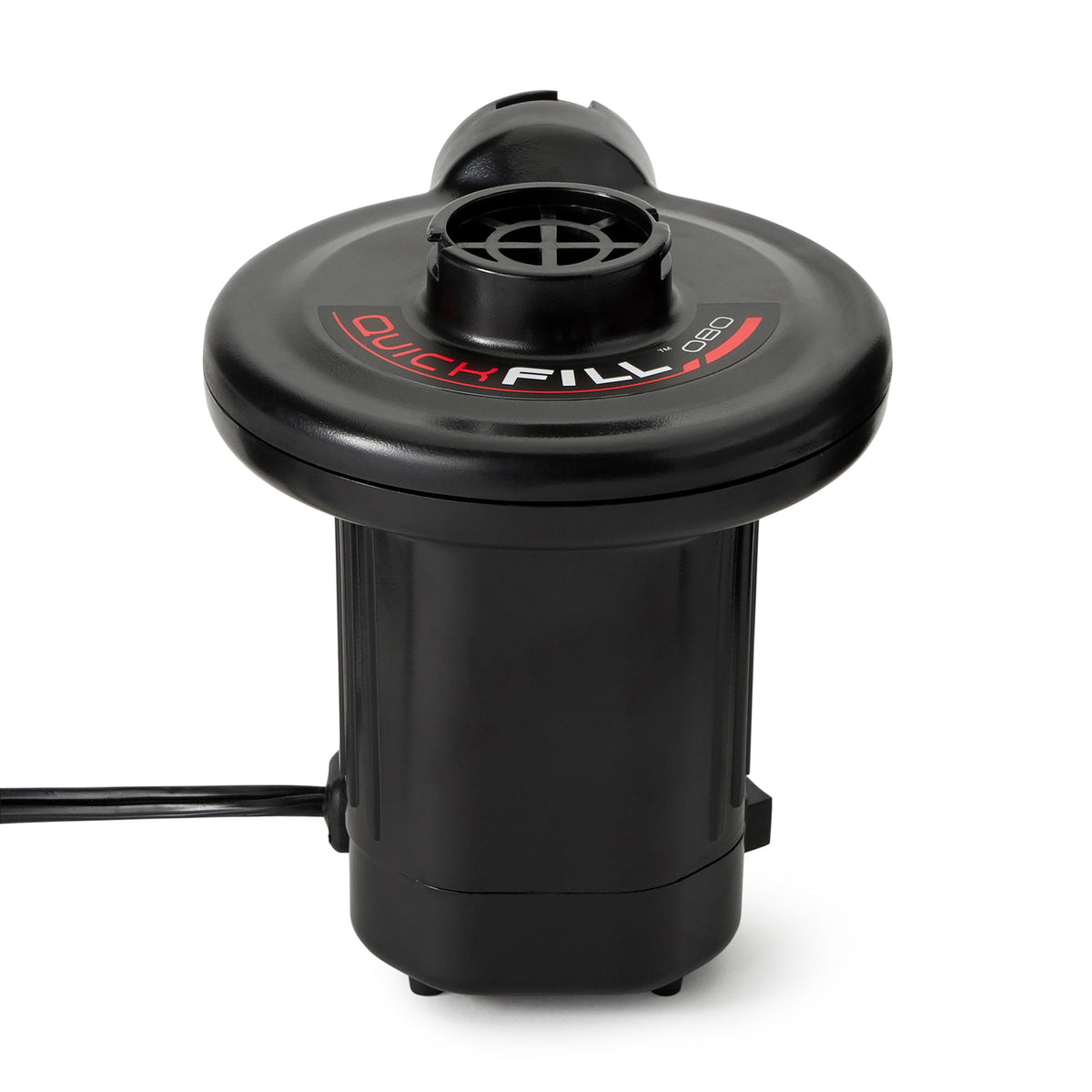 Intex 66619E 120 Volt Quick Fill AC Electric Air Pump with 3 Nozzles, Black