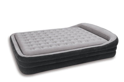 INTEX Comfort Frame Queen Airbed 2-in-1 Air Mattress Kit - Open Box!