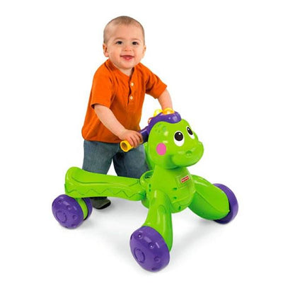 Fisher Price Go Baby Go Stride-To-Ride Dino Kids Walker - Open Box