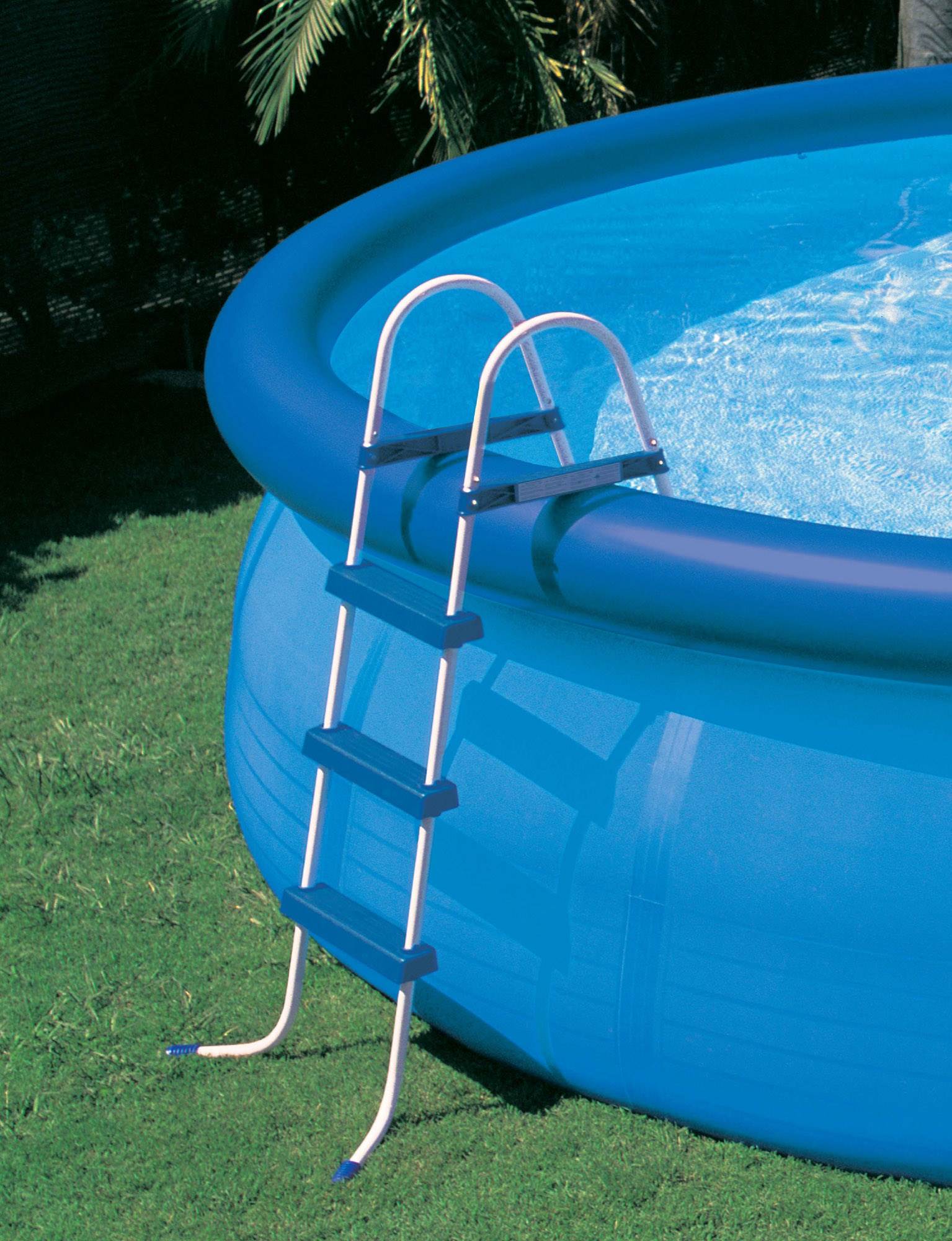INTEX Above Ground Swimming Pool Ladder with Barrier - 42" Pools (Open Box)