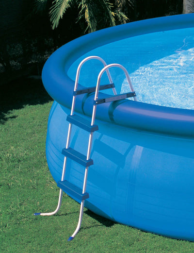 INTEX Above Ground Swimming Pool Ladder with Barrier - 42" Pools (Open Box)