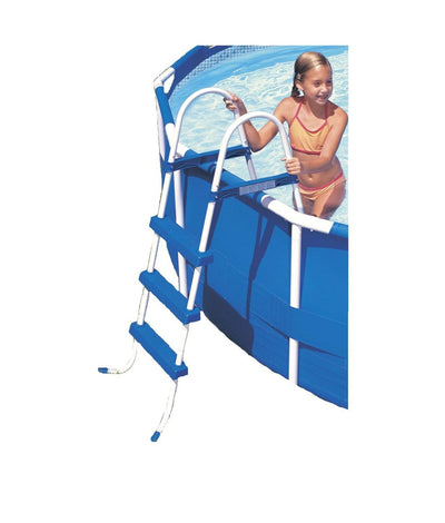 INTEX Above Ground Swimming Pool Ladder with Barrier - 42" Pools (Open Box)