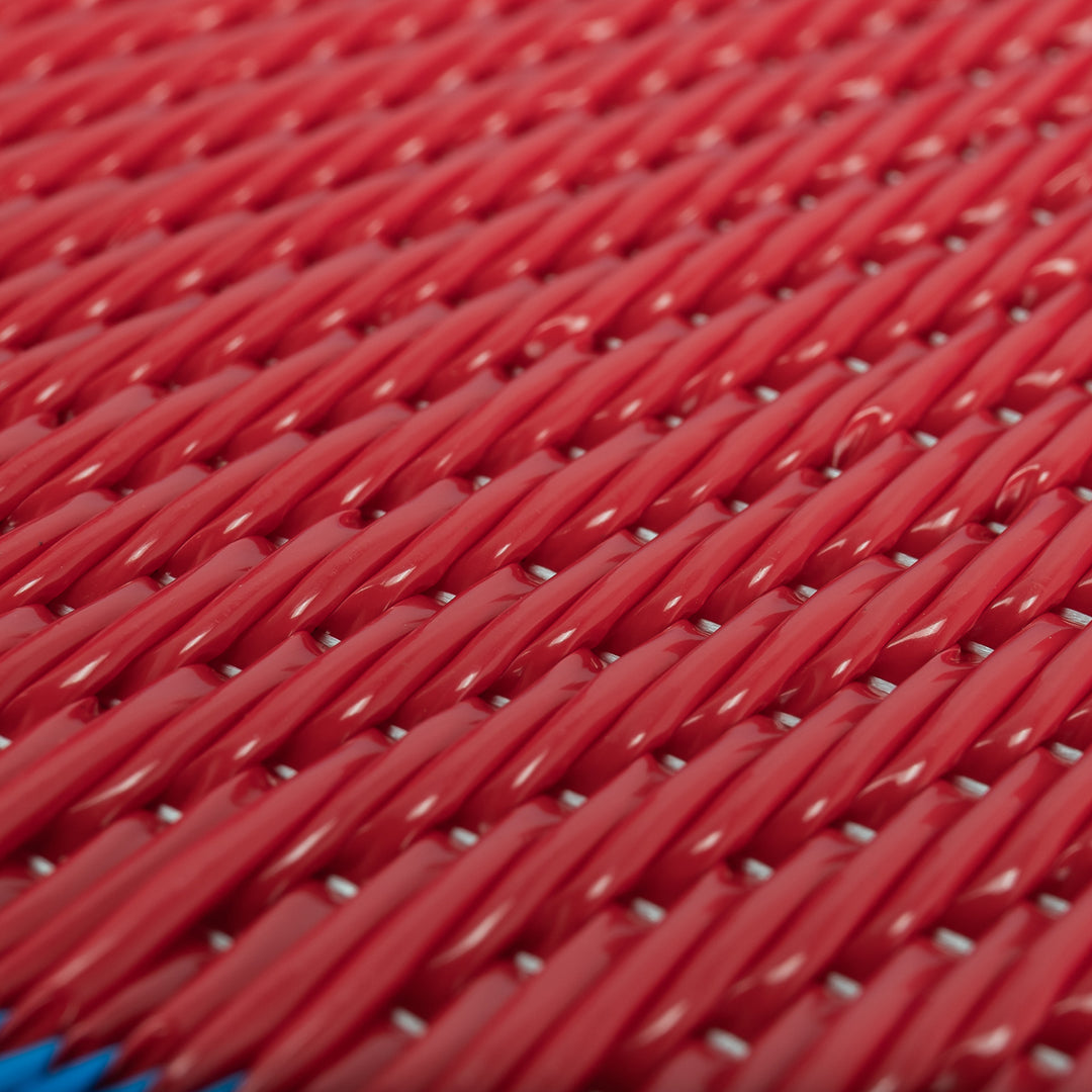 Camco RV Outdoor Mat for RVs, Campsites and Patios, 6 x 9 Ft, Patriot Design - VMInnovations
