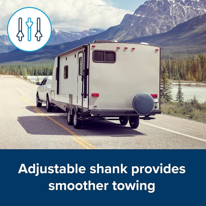 Camco Eaz Lift Elite 1000 Pound Weight Distribution Hitch with Adjustable Shank