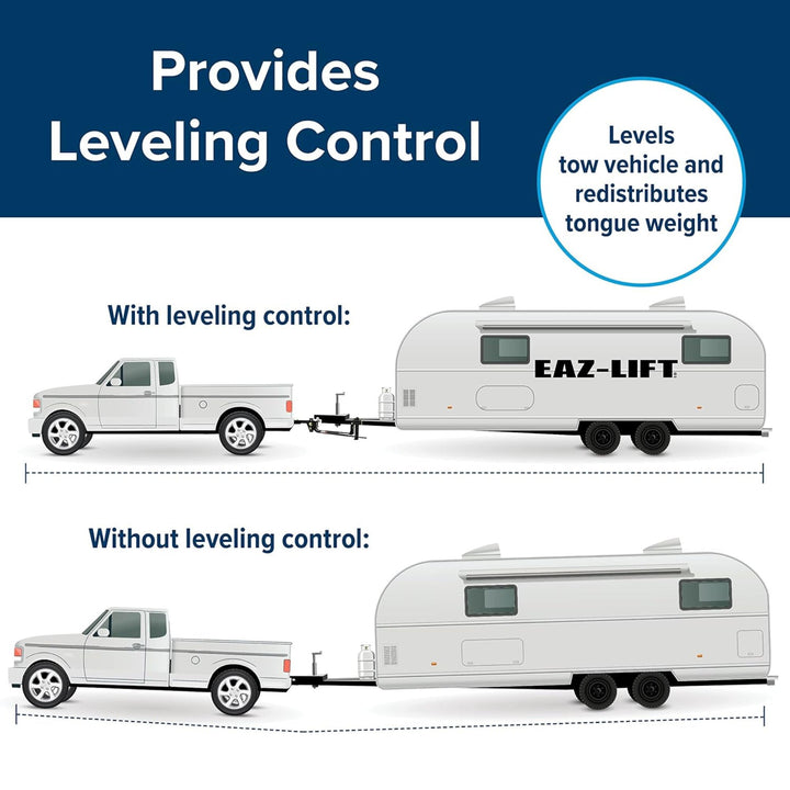 Camco Eaz Lift Elite 600 Pound Weight Distribution Hitch Kit with Sway Control