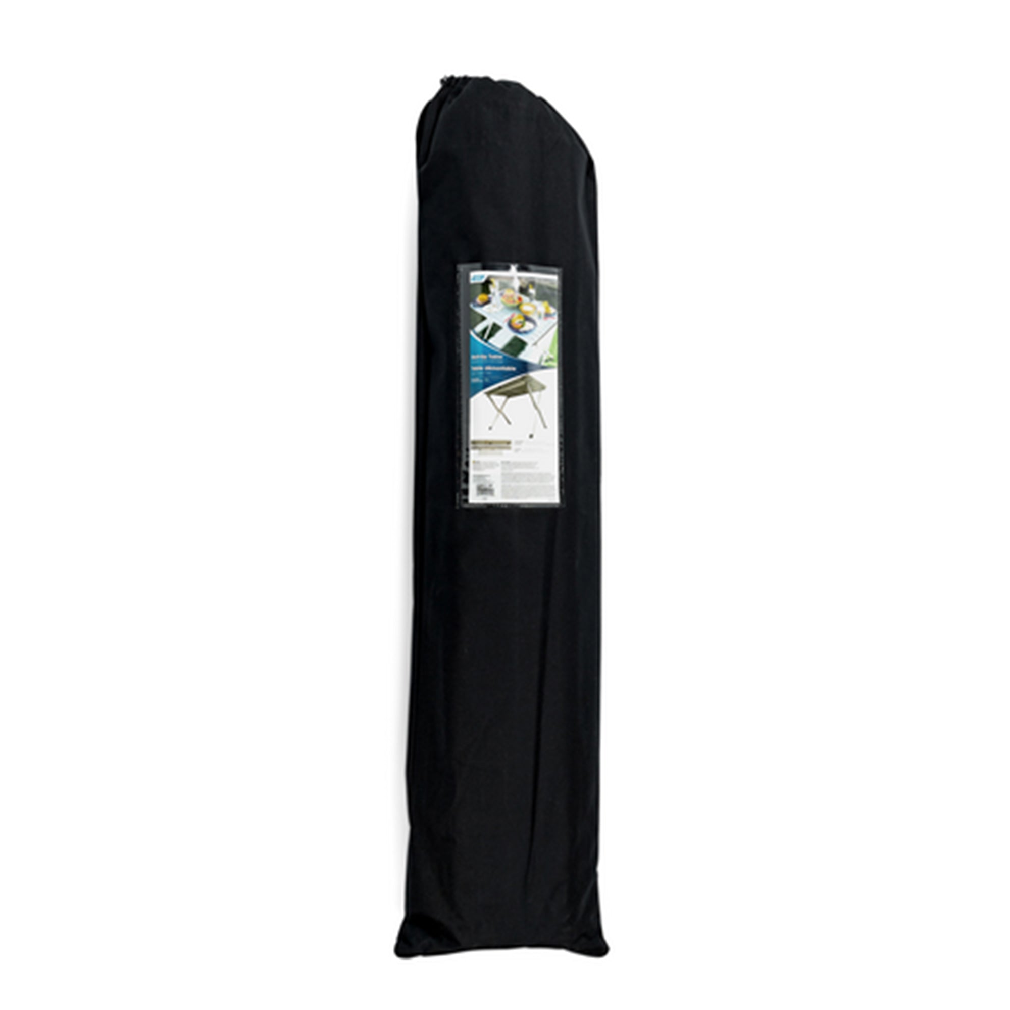 Camco Aluminum Roll-Up Table w/ Carrying Bag for Outdoor Use, Seats 4-6, Silver - VMInnovations