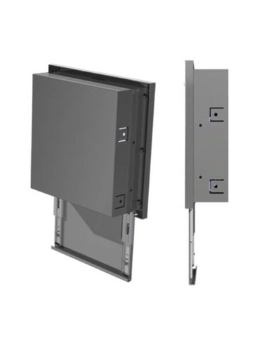 SECURE LOGIC 20710 Digital Keypad Steel Wall Vault Gun Safe - Instant Access