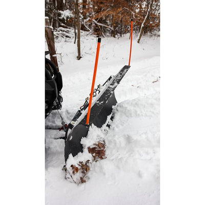 Black Boar ATV/UTV Snow Plow Marker Kit with High Visible Color, 18", Orange